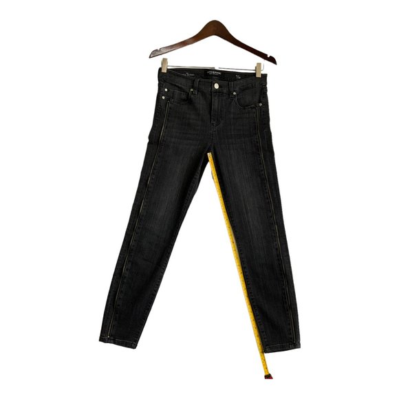 Liverpool Zipper Trim Abby Hi Rise The Ankle Skinny Jeans \ Size 8 - Picture 11 of 15